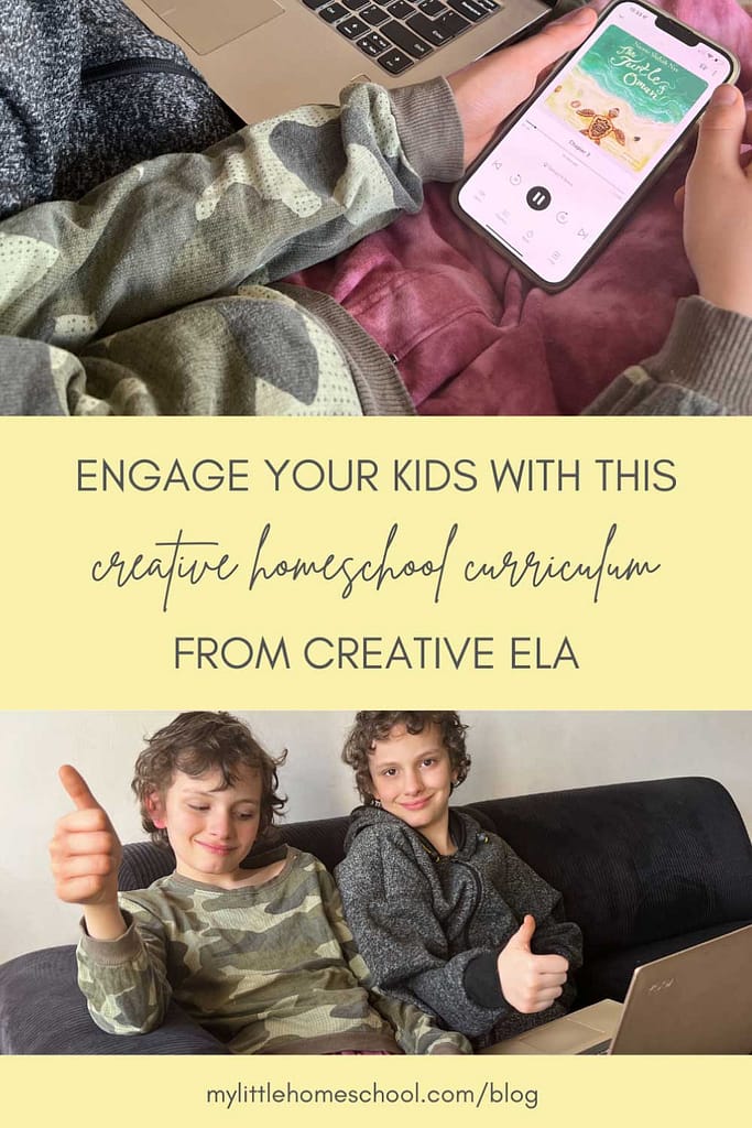 Creative ELA is a comprehensive creative homeschool curriculum 